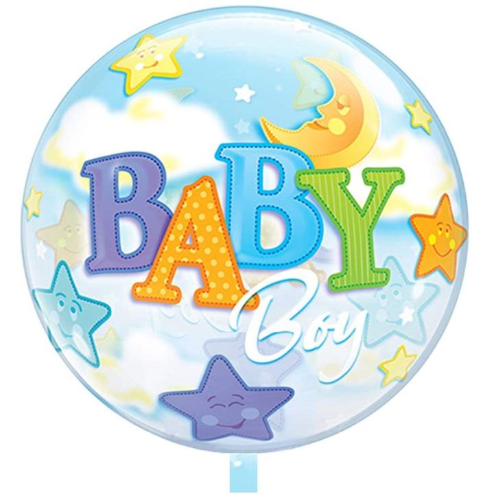 Foil balloon ''Baby Boy'' 45cm.