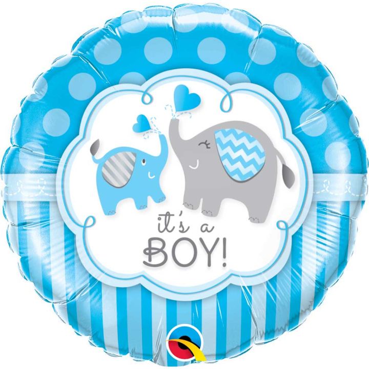 Foil balloon ''It's a boy'' 46cm