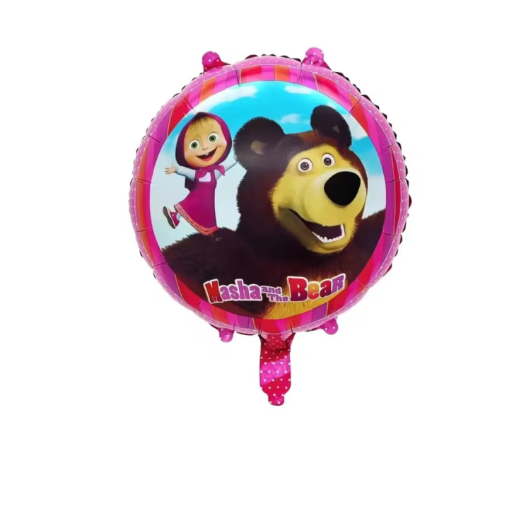 Foil Balloon Masha and the Bear 45cm