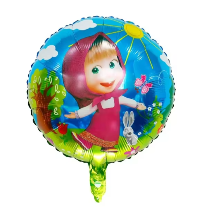 Foil Balloon Masha and the Bear 45cm