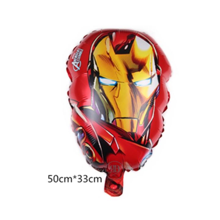 Ironman Head Balloon 50cm