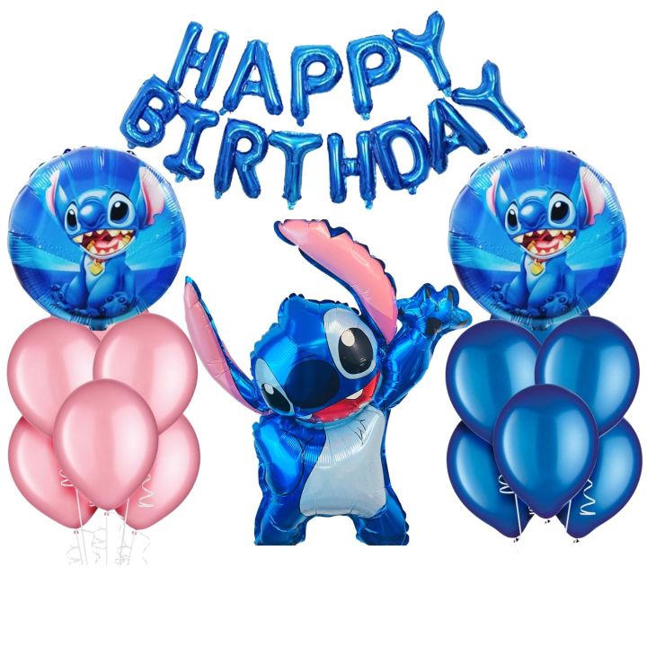 Set Lilo & stitch Balloons 36pcs