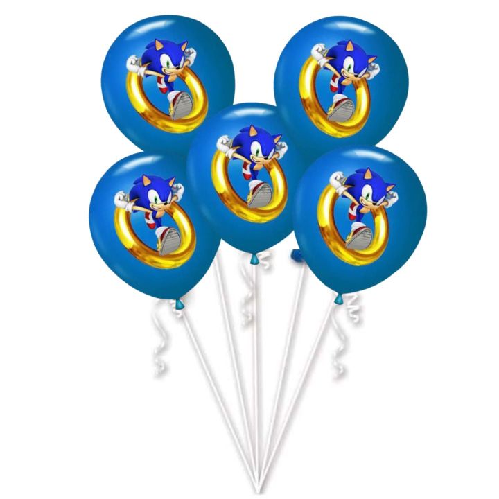 Μπαλόνια Sonic 5τμχ