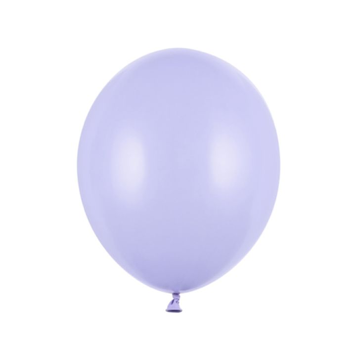 Latex balloons lilac 10pcs, 30cm.
