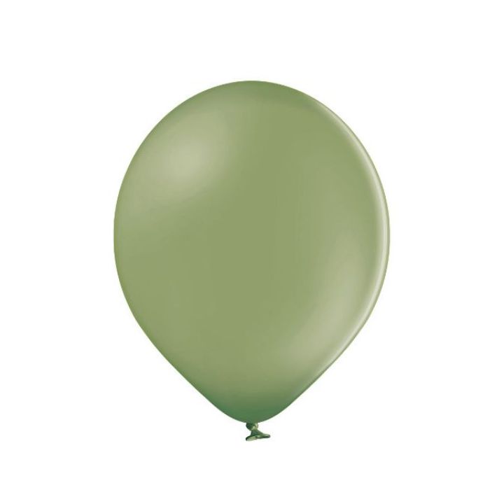 Latex balloons rosemary green 10pcs, 30cm.