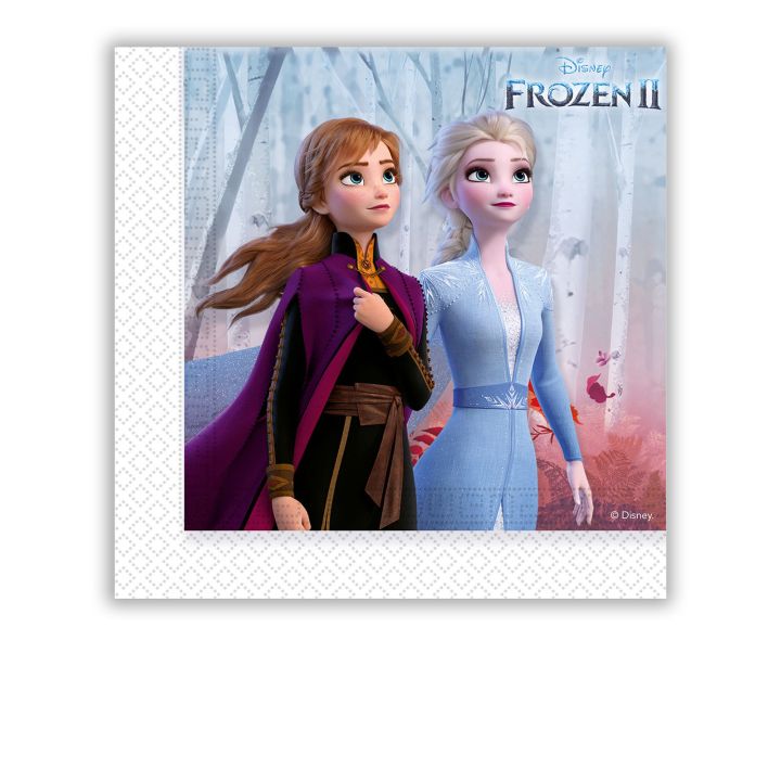 Χαρτοπετσέτες Πάρτι Frozen 20τμχ. 33x33εκ.