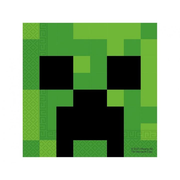 Napkins Minecraft 20pcs