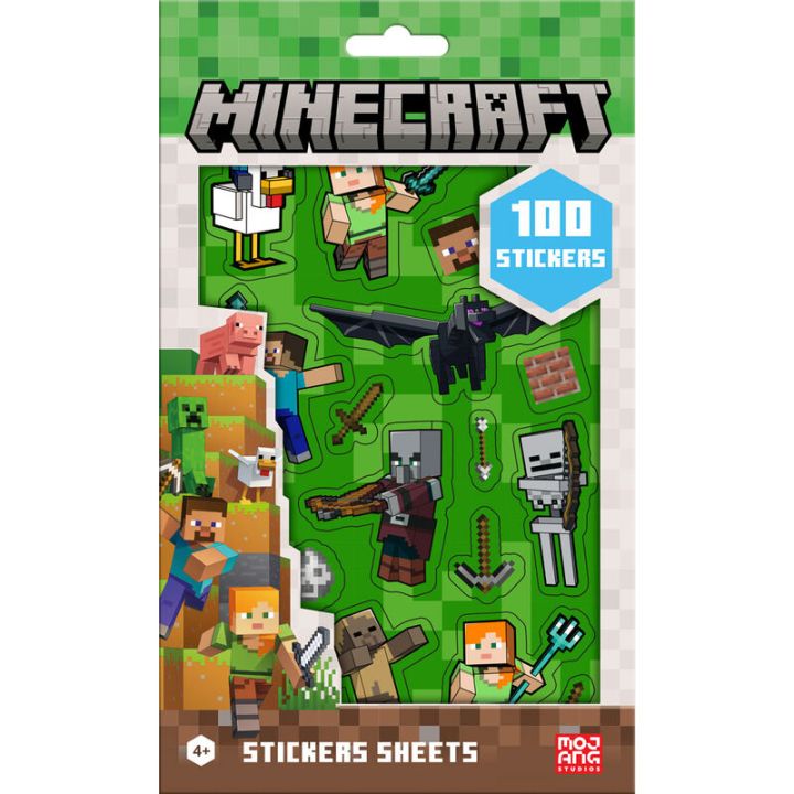 Minecraft Stickers set (100 stickers