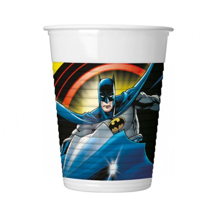 Batman cups 8pcs