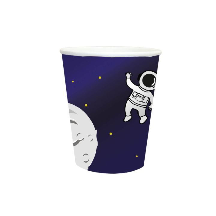 Paper Cups Space 200ml. 6pcs.