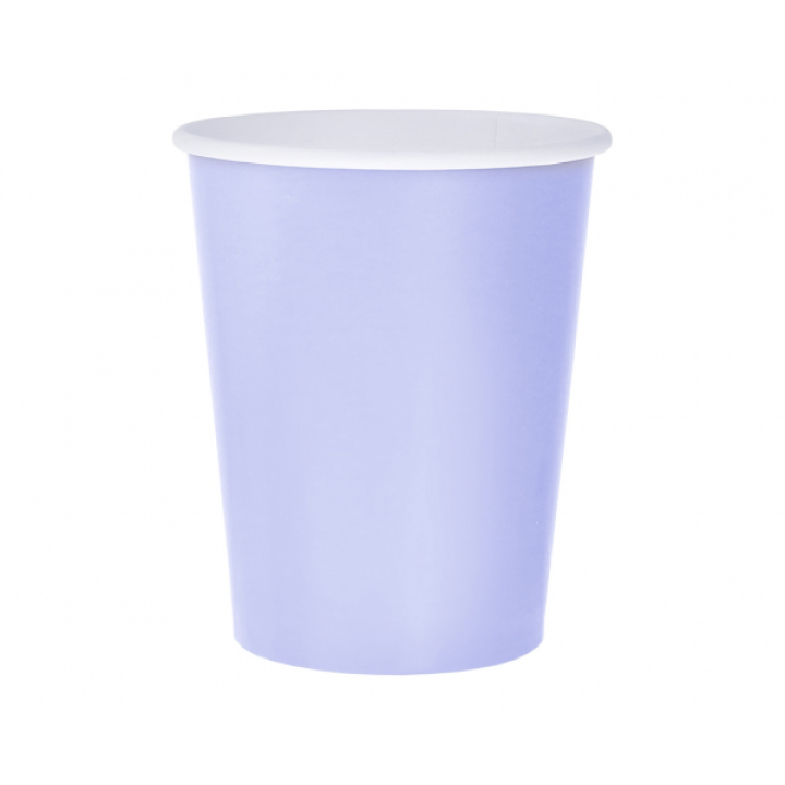 Paper Cups Lilac 270ml. 14pcs.