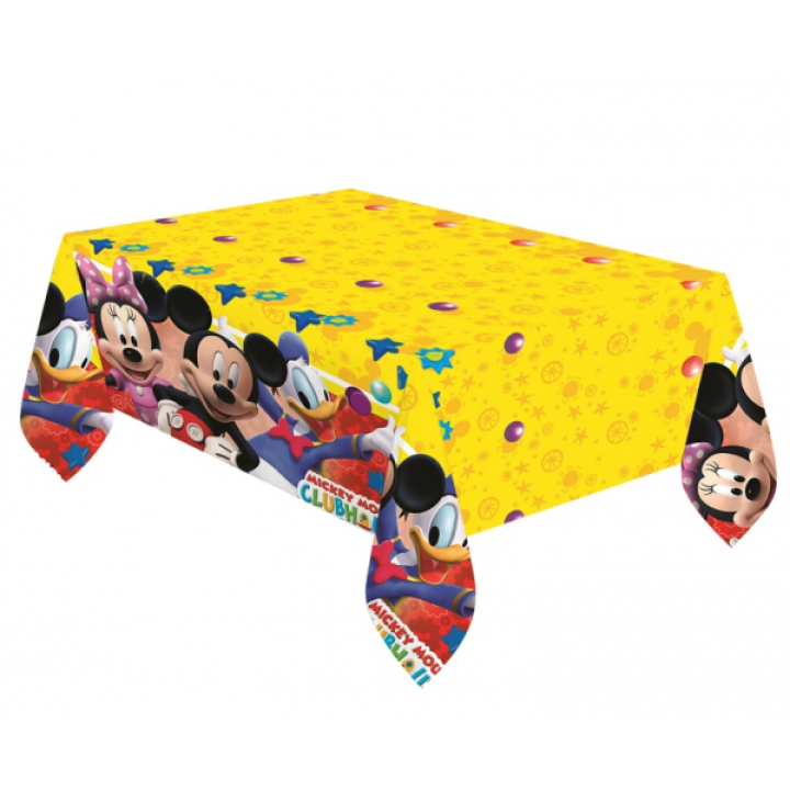Plastic Tablecover Mickey Mouse  120x180 cm