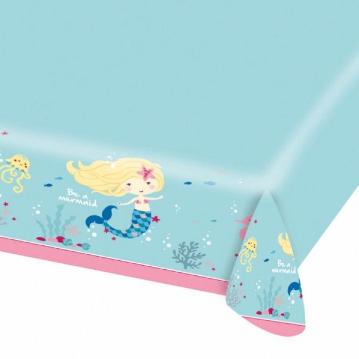 Paper Tablecover Mermaid  175 x 115 cm