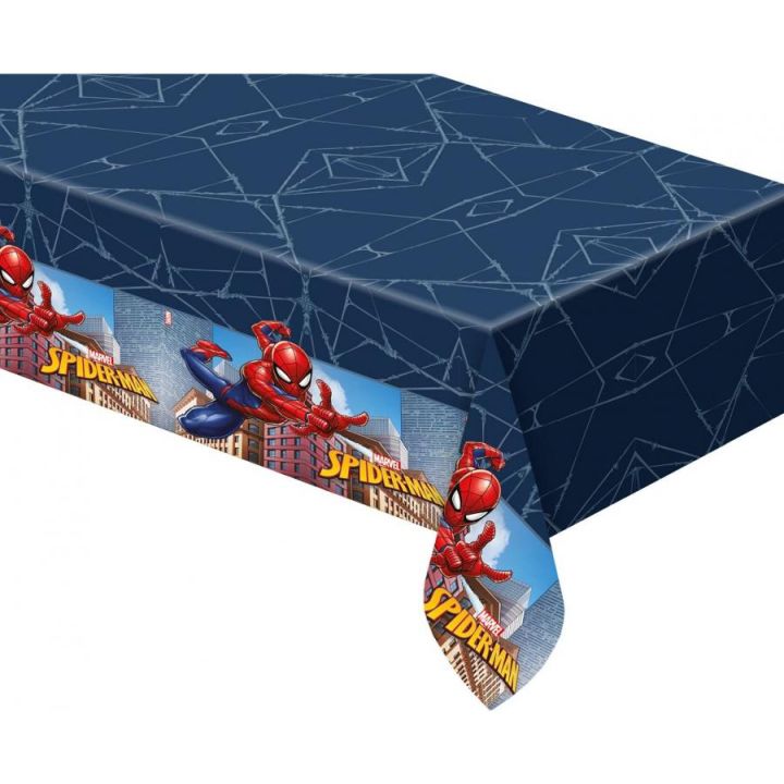 Plastic Tablecover Spiderman 120 X 180 cm