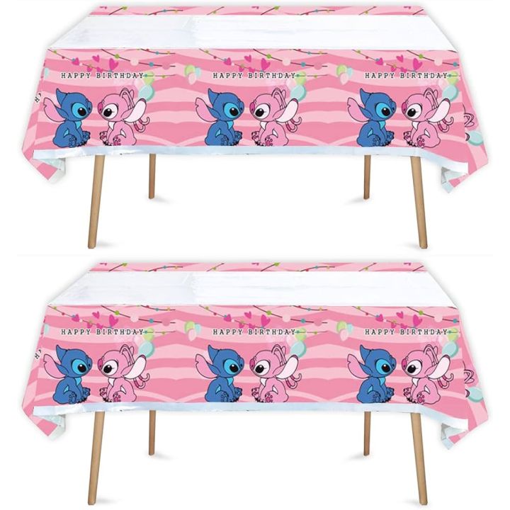 Stitch Tablecover Pink 110 X 180