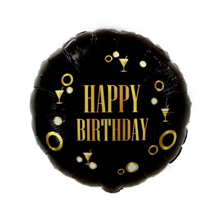 Μπαλόνι Foil ''Happy Birthday'' 46εκ.