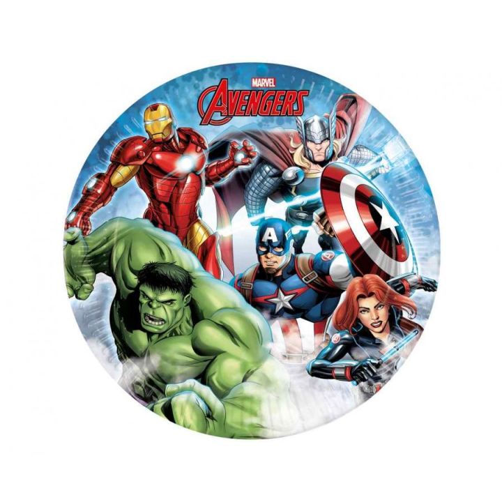 Party Plates Avengers