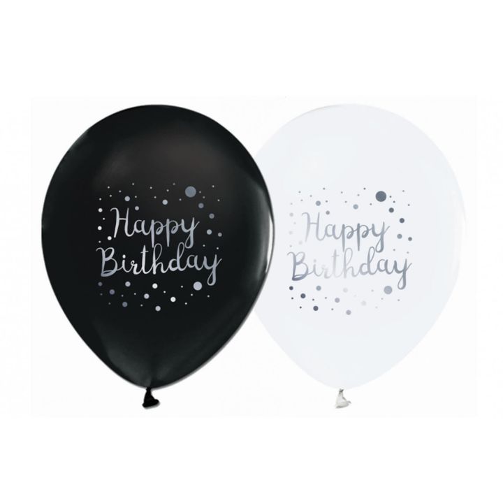 Μπαλόνια Λάτεξ ''Happy Birthday'' 5τμχ.